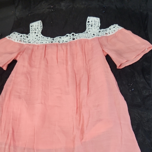 Adorable Squareneck Cold-shoulder Blouse, Girls Sz 7-8, EUC - Picture 11 of 11